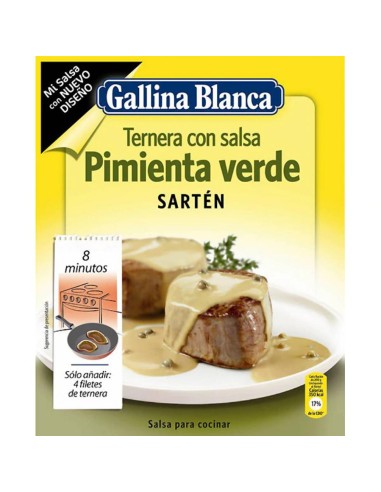 SALSA G.BLANCA SALSA PIMIENTA VERDE