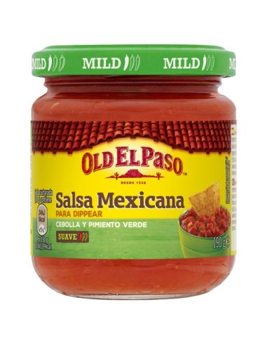 SALSA MEXICANA OLD EL PASO TARRO 190 GRS