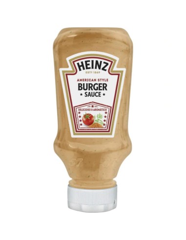 SALSA HEINZ AMERICAN BURGER 220 ML