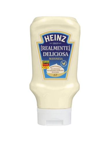 MAYONESA HEINZ BOCABAJO 400 ML