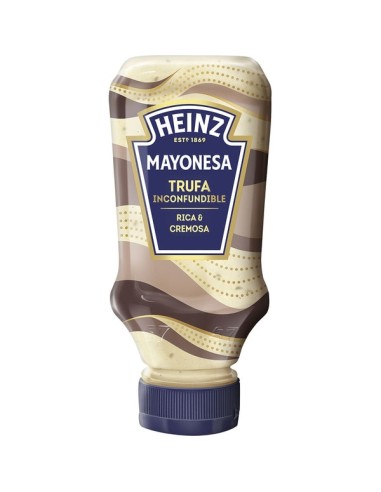 MAYONESA HEINZ TRUFA BOCABAJO 220 ML