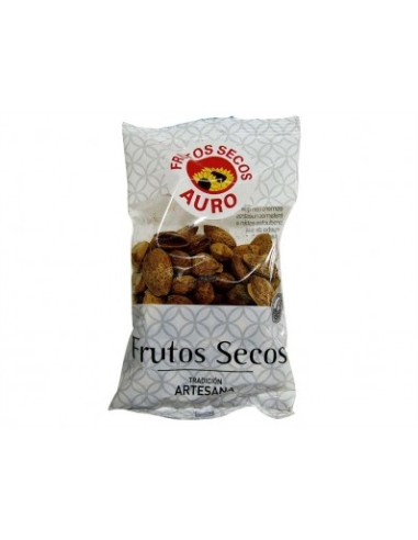 AURO ALMENDRAS TOSTADAS PIEL BOLSA 150 G