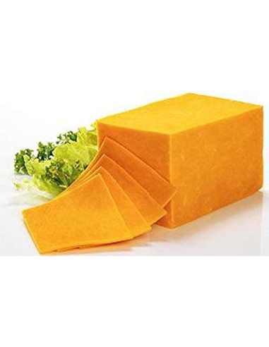 QUESO CHEDDAR T. COLOR BLOQUE