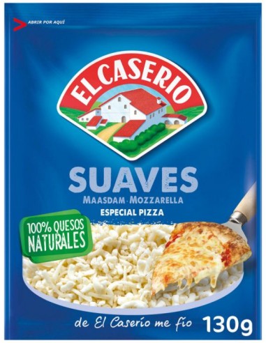 QUESO RALLADO CASERIO SUAVES ESPEC. PIZZ