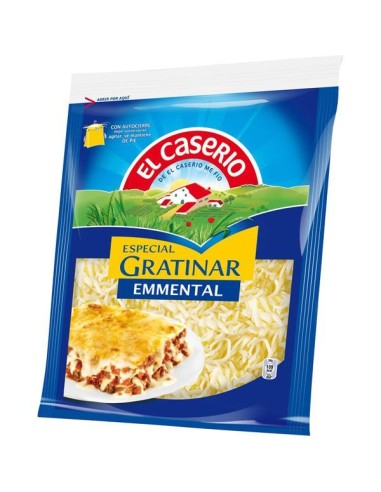 QUESO RALLADO CASERIO EMENTAL 140 GRS.