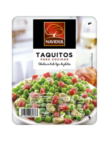 JAMON TAQUITOS NAVIDUL 135 GRS