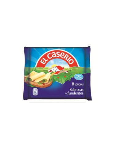 QUESO LONCHAS CASERIO 8 UND. 150 GR