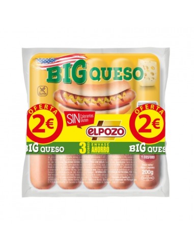 SALCHICHA BIG QUESO PACK-3