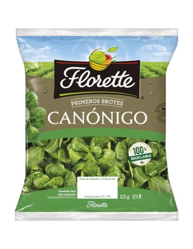 ENSALADA BROTES CANONIGO FLORETT 125 GRS