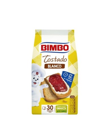 BIMBO TOSTADO BLANCO 30 REBANADAS