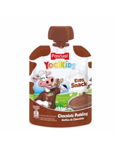 PASCUAL YOGIKIDS POUCH CHOCOLATE 80GR