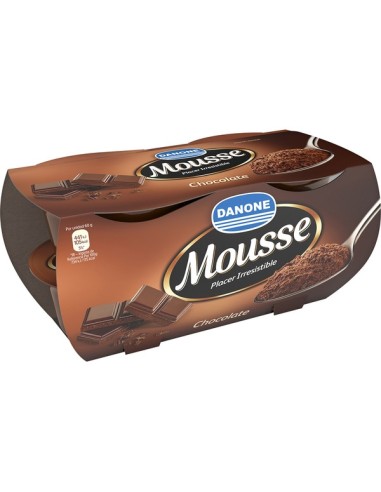 MOUSSE DE CHOCOLATE DANODNE X 4