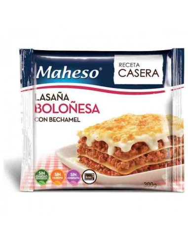 LASAÑA BOLOÑESA CON BECHAMEL MAHESO