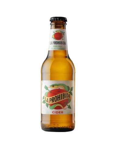 SIDRA CIDER LA PROHIBIDA BOTELLA 25 CL