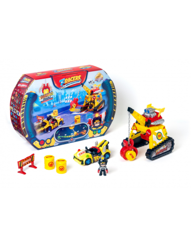 SUPERTHINS T-RACER PLAYSET TURBO CRANE 