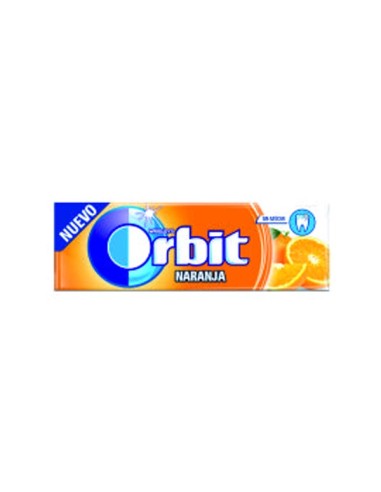 CHICLE ORBIT NARANJA GRAGEA