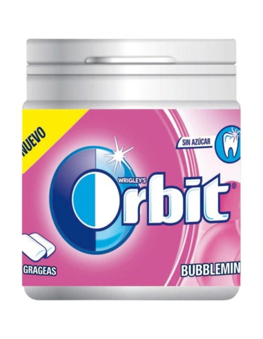 ORBIT BOX 60 GRAGEAS BUBBLEMINT