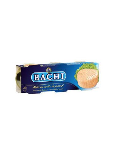 ATUN BACHI ACEITE VEGETAL RO-80 PK-3