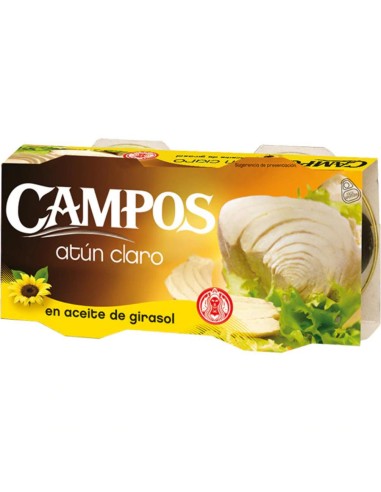 ATUN CAMPOS ACEITE VEGETAL RO-160 PK-2