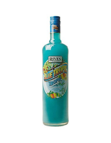 LICOR DROL'S BLUE TROPIC SIN ALCOHOL 1 L 