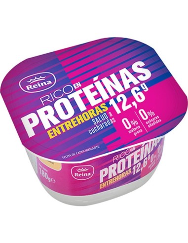 REINA YOGUR PROTEINAS ENTREHORAS 180 GRS