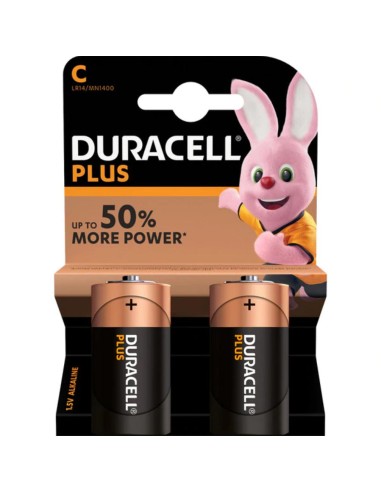 PILAS DURACELL PLUS LR-14 PK-2/