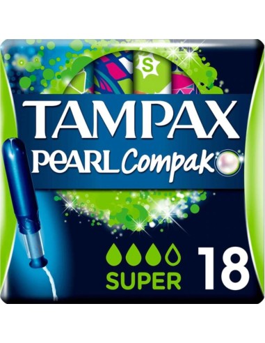 TAMPONES TAMPAX COMPACK PEARL SUPER 16 U