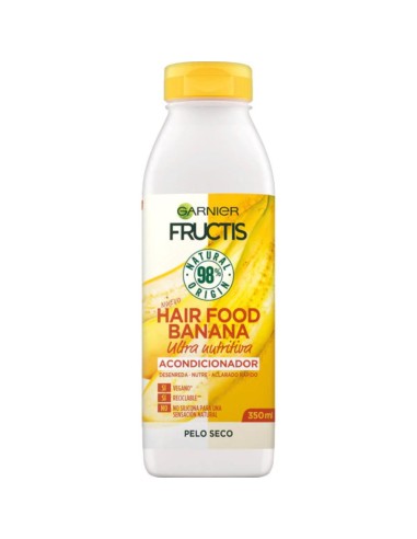 FRUCTIS ACONDICIONADOR HAIR FOOD 350 BANANA