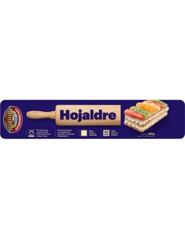 MASA HOJALDRE TARRADELLAS RECTANGULAR 26