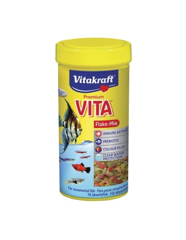 COMIDA PECES TROPICALES VITAKFRAT 250 ML ( AGUA FRIA ) 