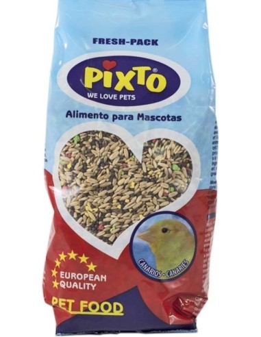 COMIDA CANARIOS PIXTO CON ALPISTE 500 GR