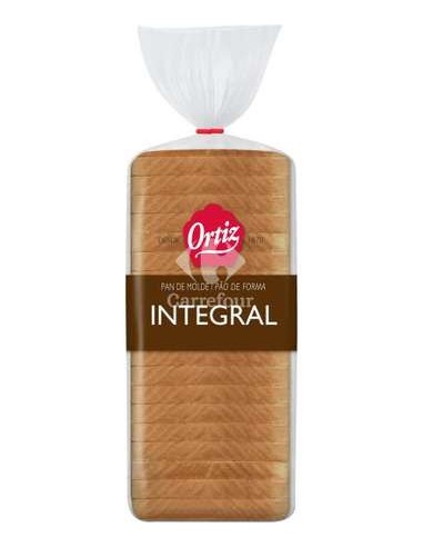 PAN DE MOLDE ORTIZ INTEGRAL 480 GR