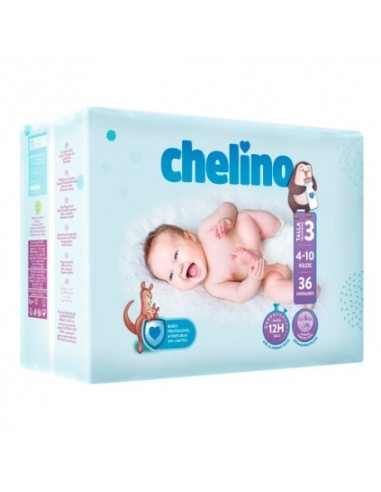 CHELINO PAÑAL TALLA 3 4-10KG.T