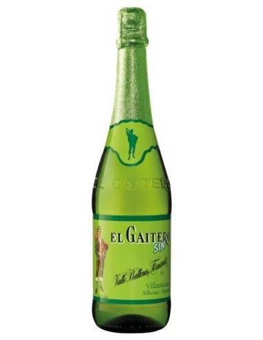 SIDRA EL GAITERO SIN ALCHOL 750 ML