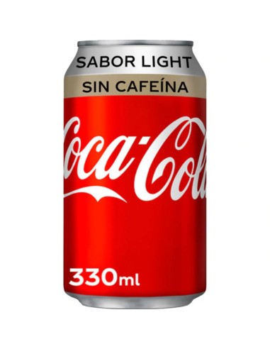 COCA-COLA BOTE LIGHT-S.CAFEINA 333 CC