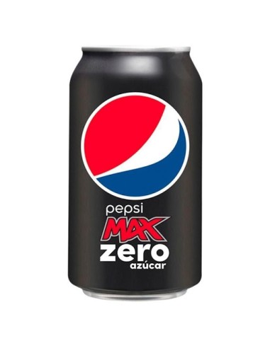 PEPSI-COLA  ZERO AZUCAR BOTE 33 CC