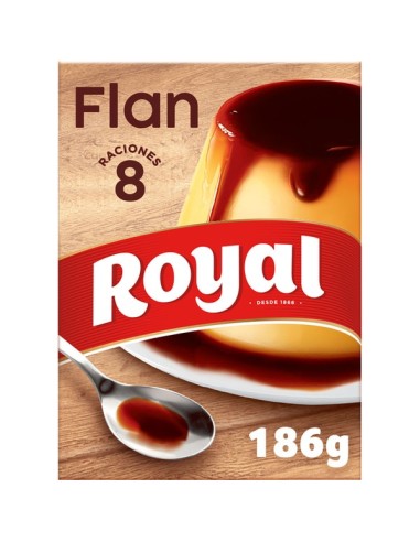 FLAN ROYAL DOBLE 8 RACIONES 186 GR.