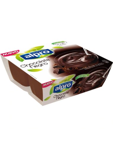 ALPRO POSTRE CHOCOLATE NEGRO X 4 