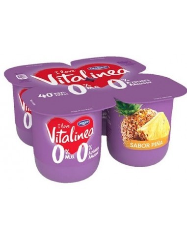 VITALINEA SABOR PIÑA X 4