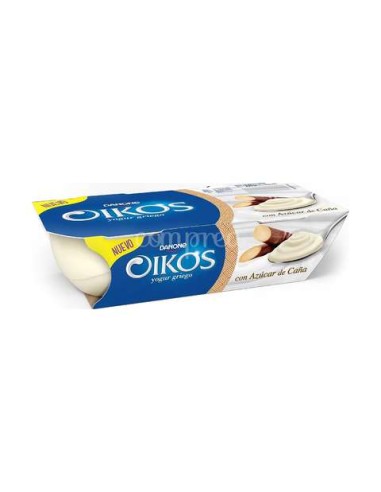 OIKOS CON AZUCAR DE CAÑA X 2