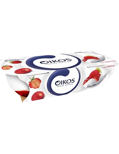 OIKOS GRIEGO FRESAS X2