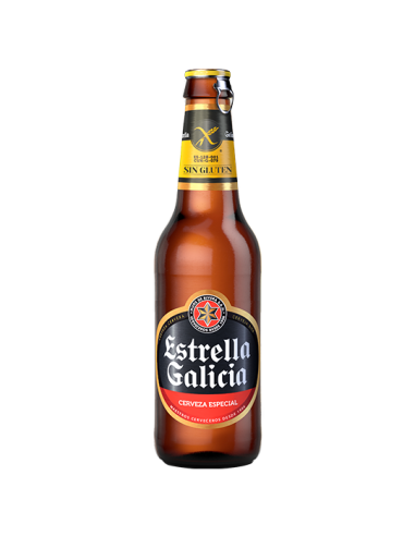 CERVEZA ESTRELLA GALICIA SIN GLUTEN 