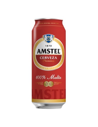 CERVEZA AMSTEL LATA 500 ML