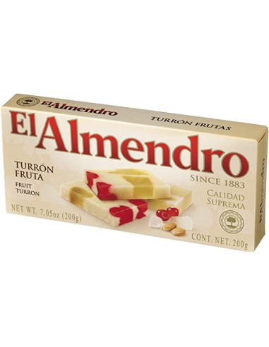 EL ALMENDRO TURRON FRUTAS 200 GRS.