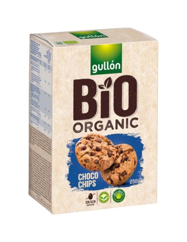 CHOCO CHIP BIO ORGANIC GULLON 