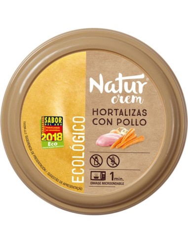 CREMA ECOLOGICA DE POLLO-VERDURAS NATURCREAM