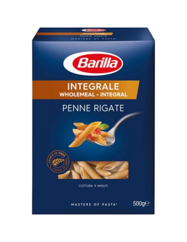 INTEGRAL PENNETTE RIGATE BARILLA 500GR