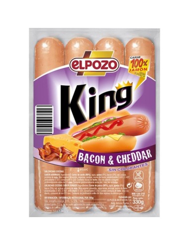 S.KING BACON-CHEDDAR 330G