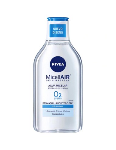 NIVEA VISAGE AGUA MICELAR 400 ML . P. NORMAL