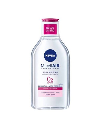 NIVEA VISAGE AGUA MICELAR 400 ML NATURALLY